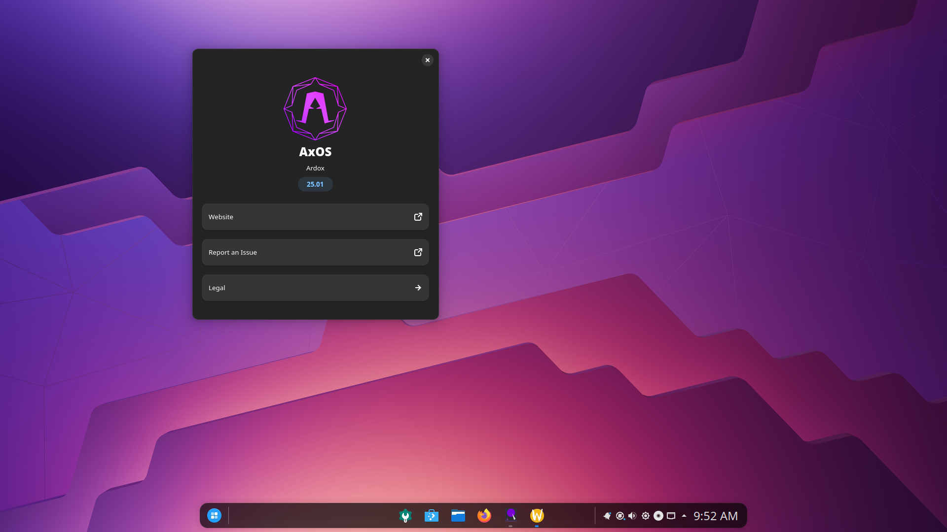 Plasma Desktop Environment