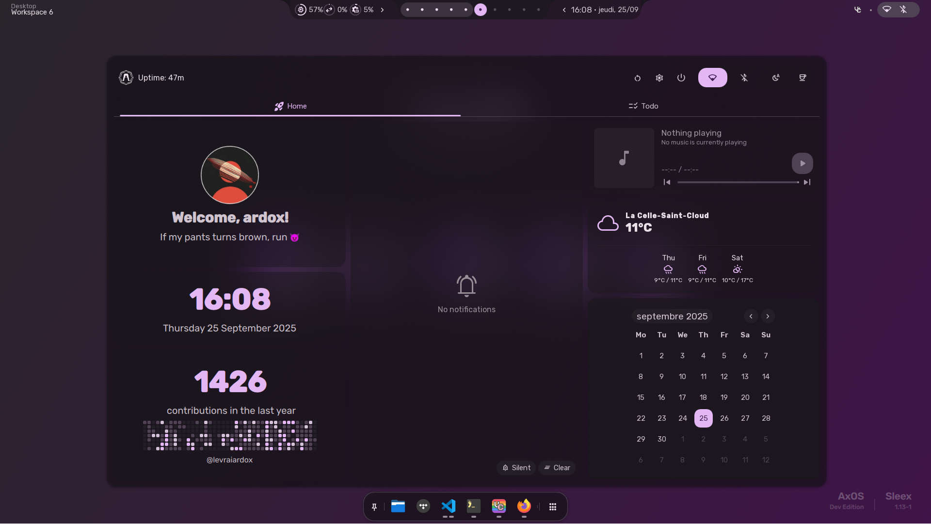 Sleex Desktop Environment